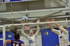 Volleyball vs Emerson  Wheaton College Women's Volleyball vs Emerson College. - Photo by Keith Nordstrom : Wheaton, Volleyball, VB2019